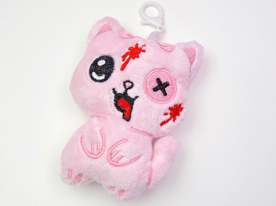 Creepy Cute Gurokawa Chibi Kitty - avaimenperä/reppukoriste - Kawaii Hair Candy - Image 3