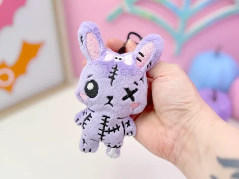 Creepy Cute Gurokawa Dead Bunny - avaimenperä/reppukoriste - Kawaii Hair Candy