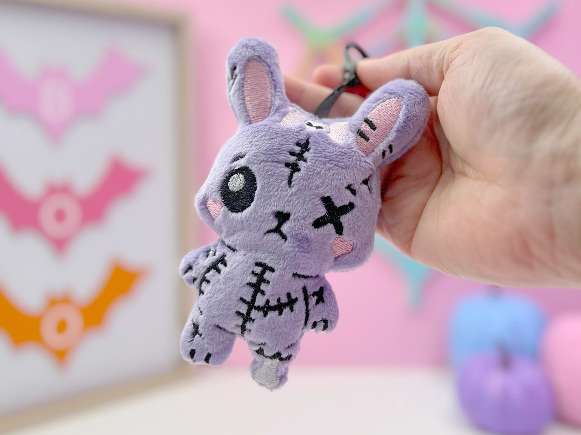 Creepy Cute Gurokawa Dead Bunny - avaimenperä/reppukoriste - Kawaii Hair Candy - Image 4
